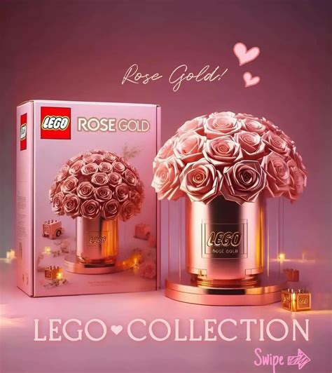 rose gold lego